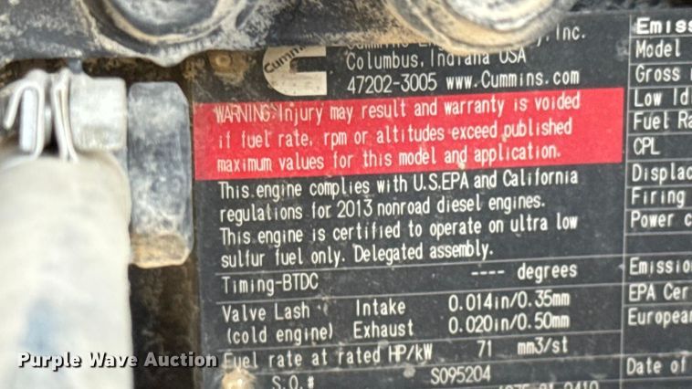 image for item NA9891 2014 Sky Trak 8042 telehandler