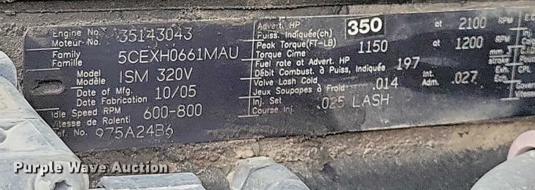 image for item NO9790 2006 International Paystar 5500i ready mix truck