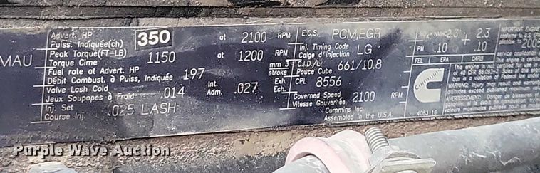 image for item NO9790 2006 International Paystar 5500i ready mix truck