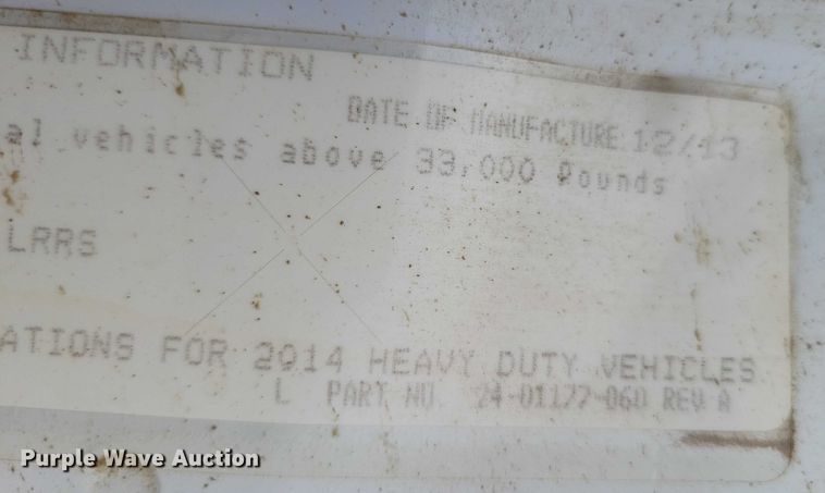 image for item NO9791 2014 Freightliner 114SD ready mix truck