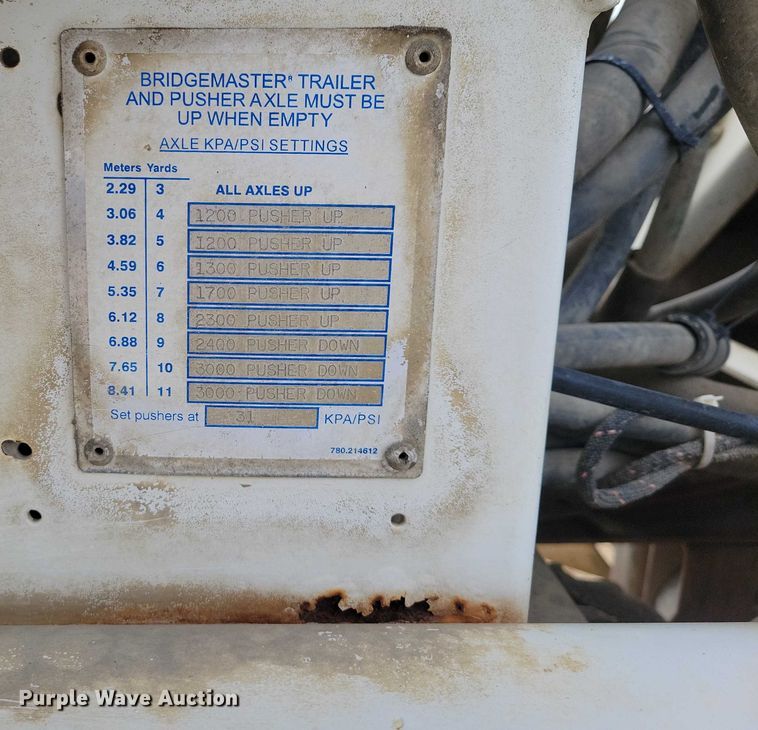 image for item NO9792 2007 International Paystar 5000 ready mix truck