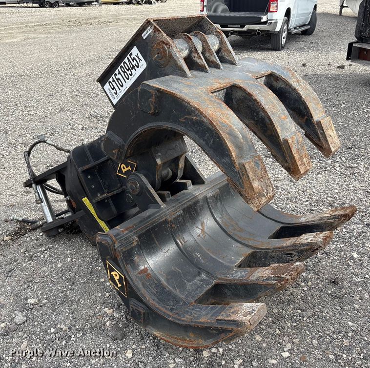 image for item YA1486 Pemberton 420701 HX130 scrap grapple