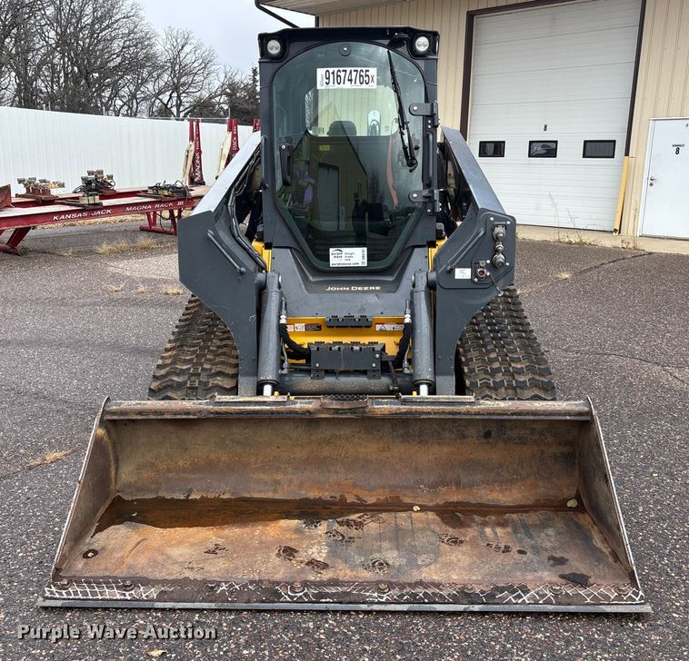 MINI CARGADOR SOBRE ORUGAS 2017 JOHN DEERE 333G