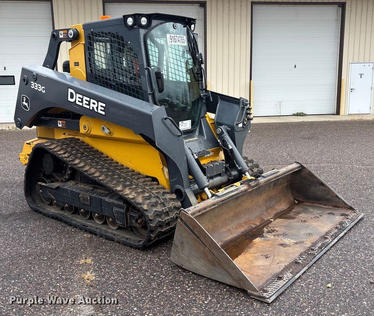 MINI CARGADOR SOBRE ORUGAS 2017 JOHN DEERE 333G