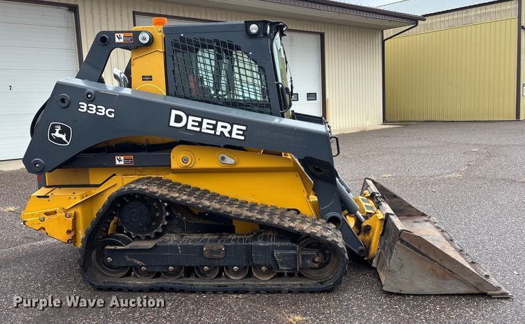 MINI CARGADOR SOBRE ORUGAS 2017 JOHN DEERE 333G