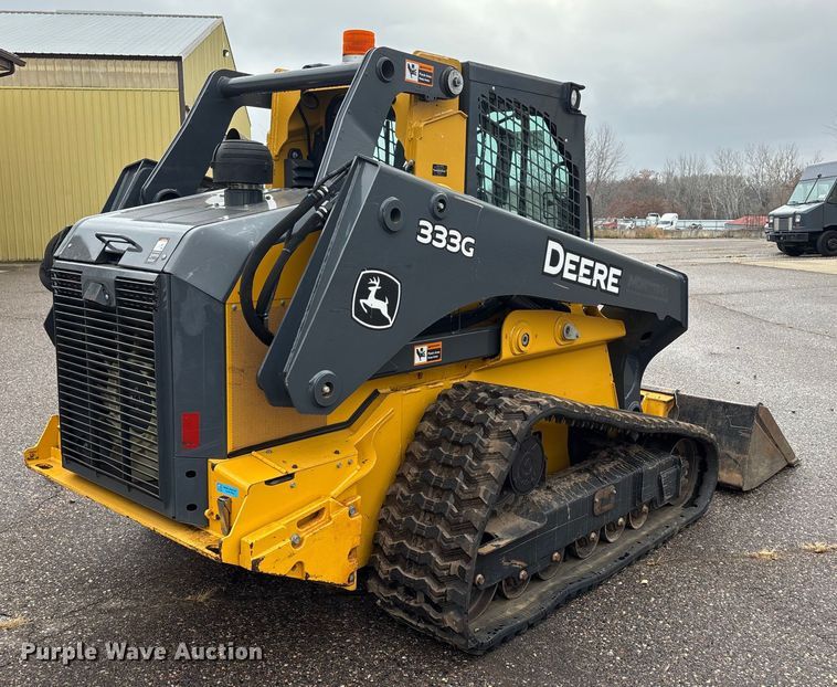 MINI CARGADOR SOBRE ORUGAS 2017 JOHN DEERE 333G