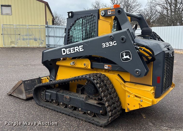 image for item YA1488 2017 John Deere 333G tracked skid steer loader