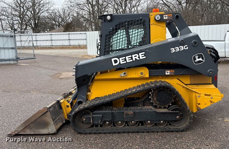 image for item YA1488 2017 John Deere 333G tracked skid steer loader