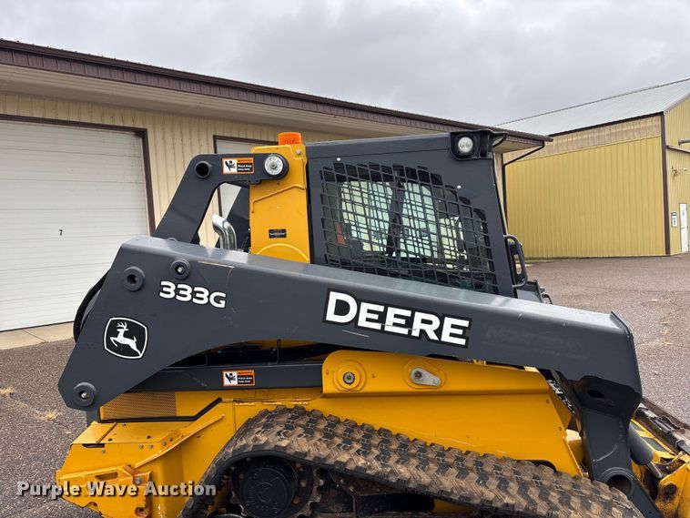 image for item YA1488 2017 John Deere 333G tracked skid steer loader