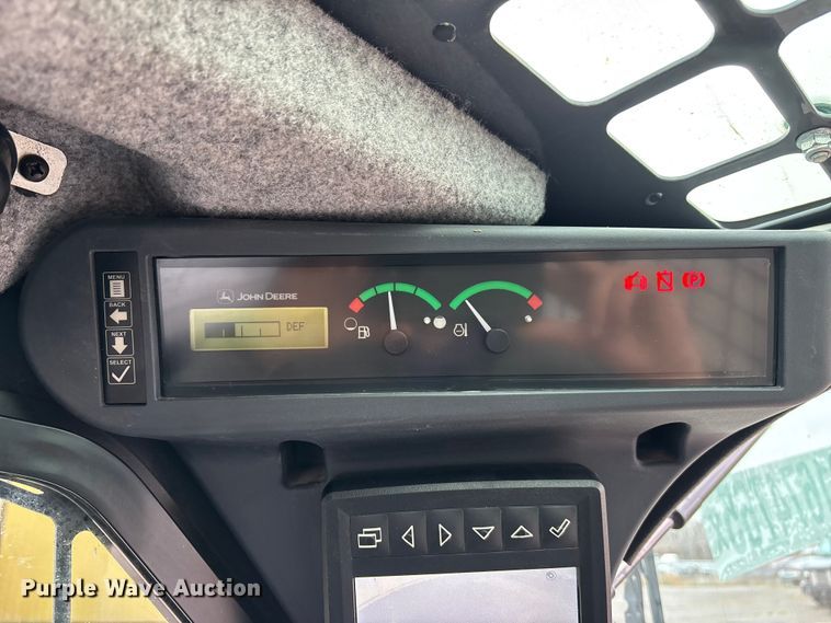 image for item YA1488 2017 John Deere 333G tracked skid steer loader