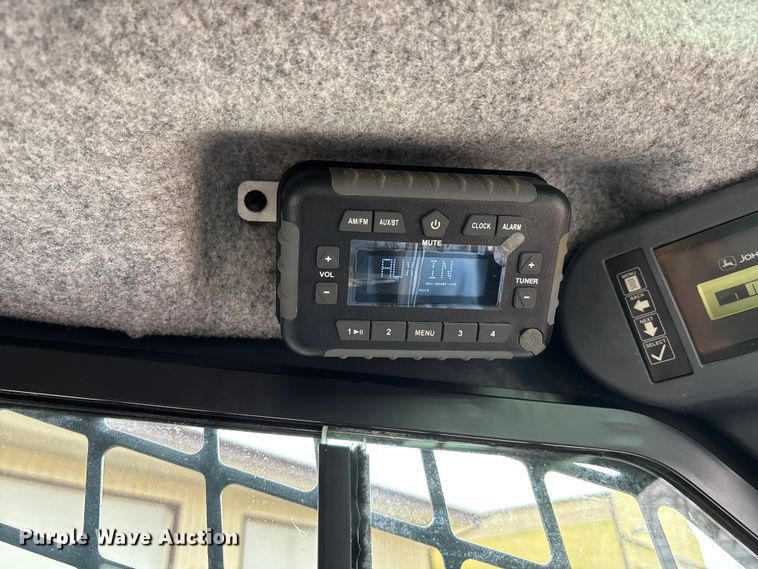 image for item YA1488 2017 John Deere 333G tracked skid steer loader