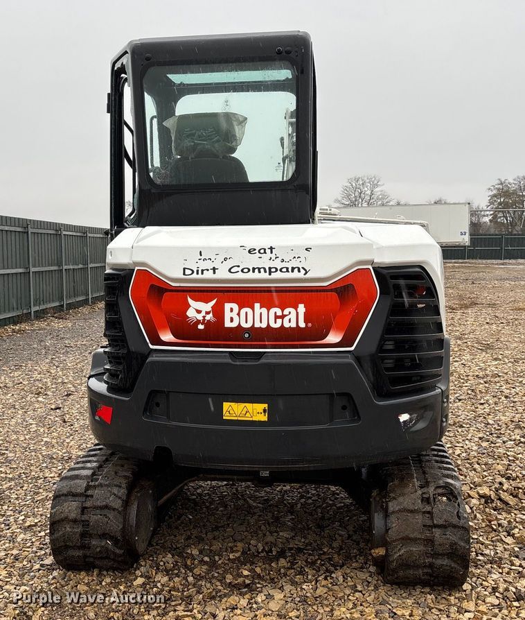 image for item YA1543 2022 Bobcat E42 mini excavator