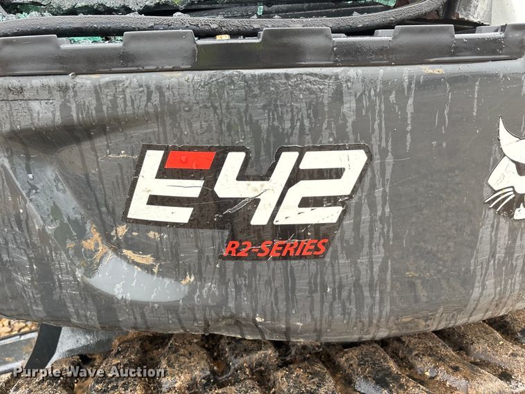 image for item YA1543 2022 Bobcat E42 mini excavator
