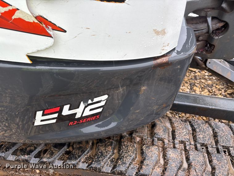 image for item YA1543 2022 Bobcat E42 mini excavator