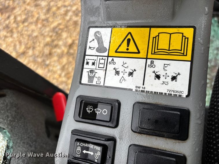 image for item YA1543 2022 Bobcat E42 mini excavator