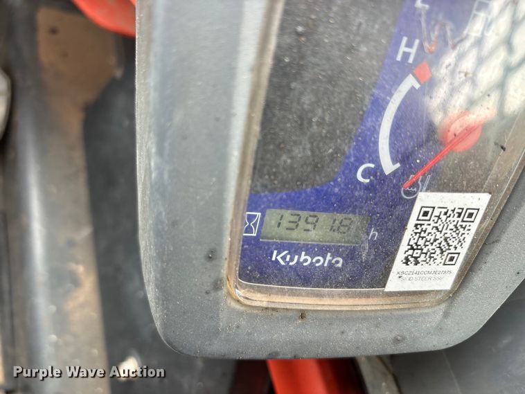 image for item DU6500 2021 Kubota SSV75 skid steer loader