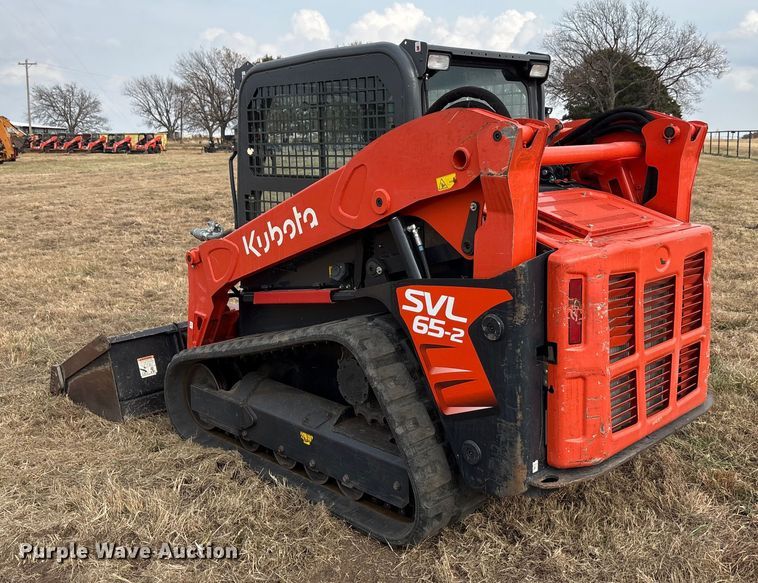 image for item DU6502 2021 Kubota SVL65-2 tracked skid steer loader