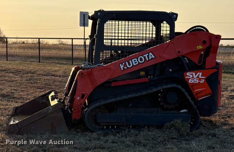 image for item DU6503 2020 Kubota SVL65-2 tracked skid steer loader