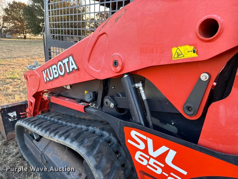 image for item DU6503 2020 Kubota SVL65-2 tracked skid steer loader