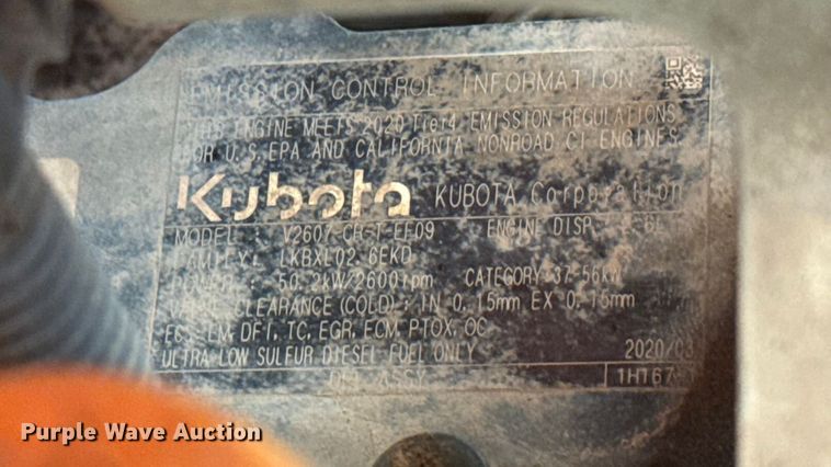 image for item DU6503 2020 Kubota SVL65-2 tracked skid steer loader