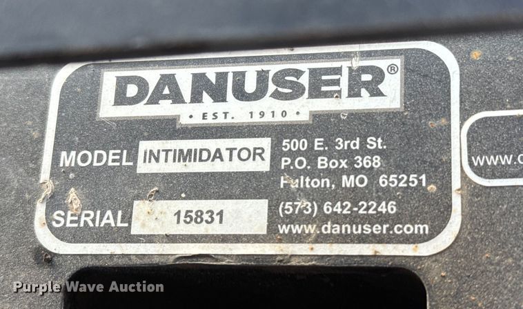 image for item DU6504 2022 Danuser Intimidator skid steer tree puller