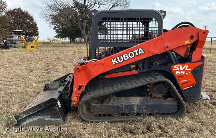 image for item DU6505 2020 Kubota SVL65-2 tracked skid steer loader
