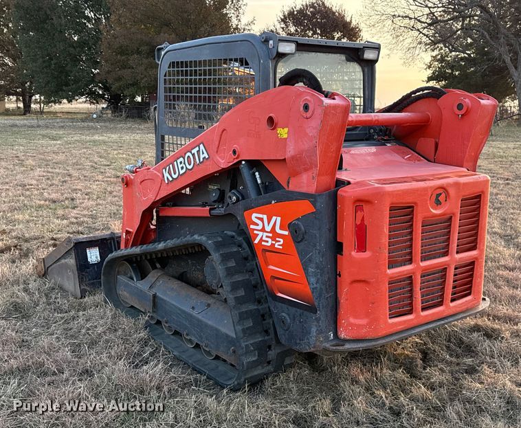 image for item DU6507 2020 Kubota SVL75-2 tracked skid steer loader