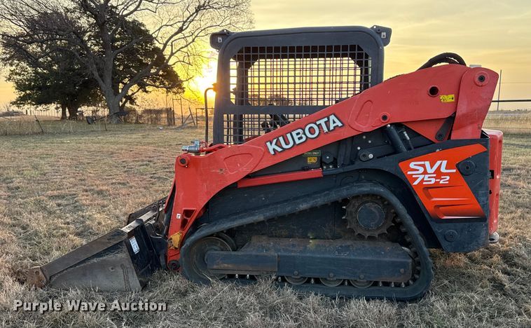 image for item DU6507 2020 Kubota SVL75-2 tracked skid steer loader
