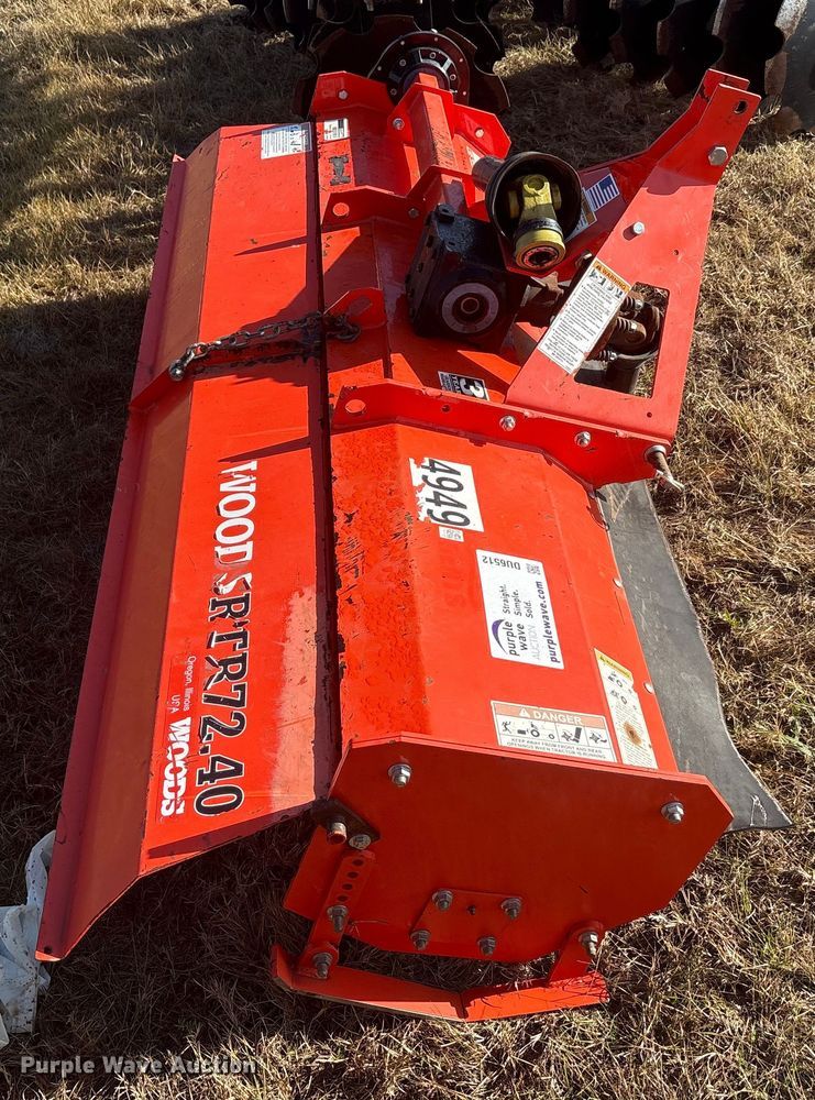 image for item DU6512 2022 Woods RTR72.40 tiller