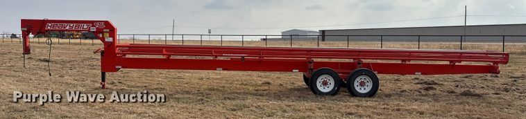image for item DU6513 2018 Heavybilt hay bale trailer