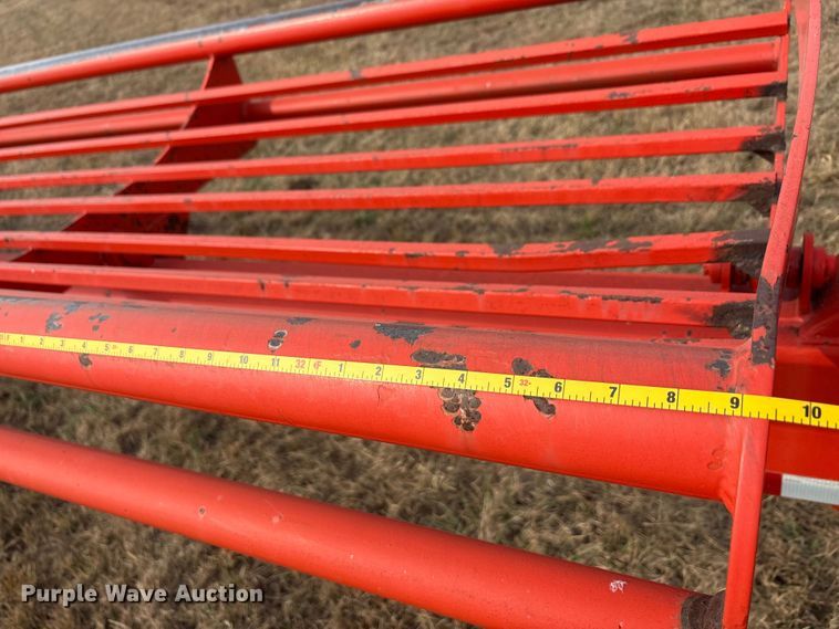 image for item DU6513 2018 Heavybilt hay bale trailer