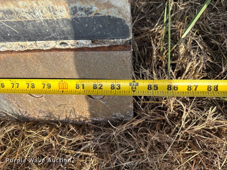 image for item DU6515 2020 Kubota DZ3084 skid steer dozer blade