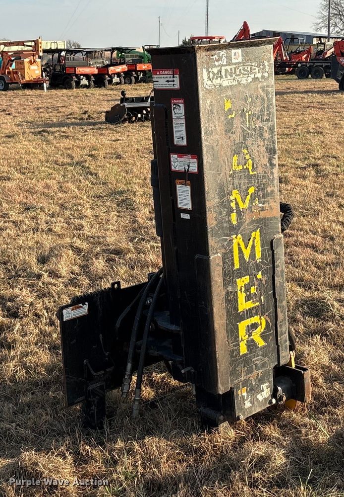 image for item DU6516 2019 Danuser SM40 skid steer post driver