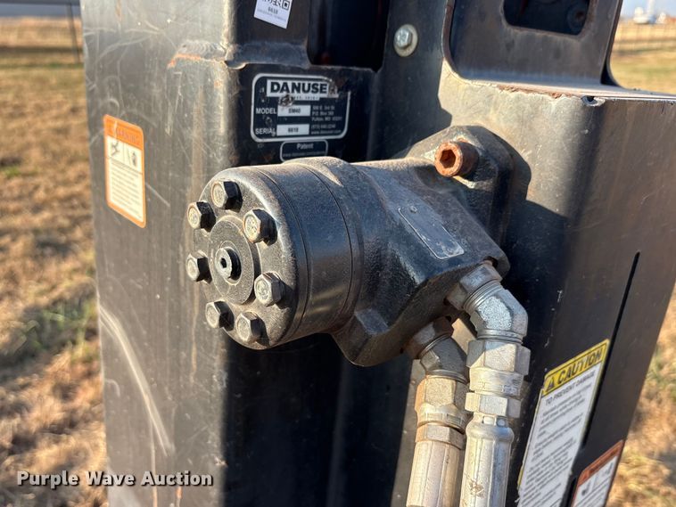 image for item DU6516 2019 Danuser SM40 skid steer post driver