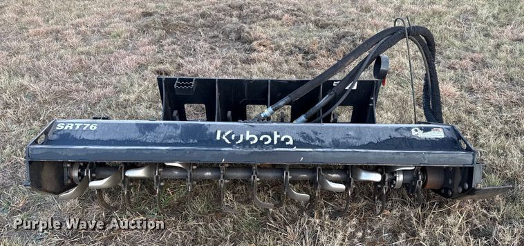 image for item DU6519 2022 Kubota SRT76 skid steer tiller