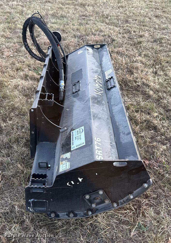 image for item DU6519 2022 Kubota SRT76 skid steer tiller