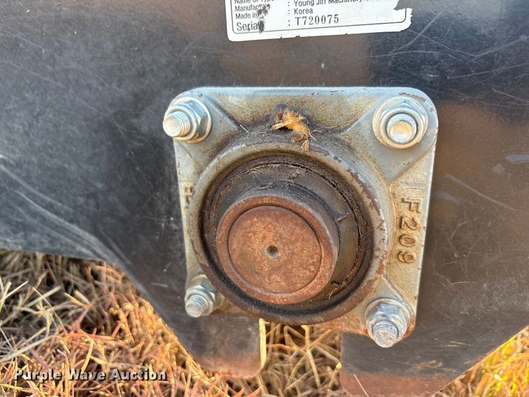 image for item DU6521 2022 Terra force SRT072 skid steer tiller