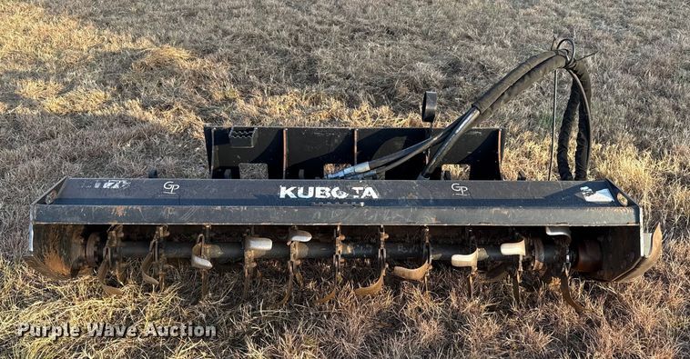 image for item DU6522 2020 Kubota SRT76 skid steer tiller