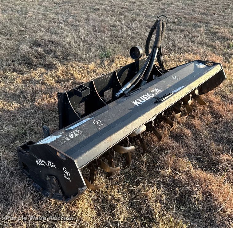 image for item DU6522 2020 Kubota SRT76 skid steer tiller