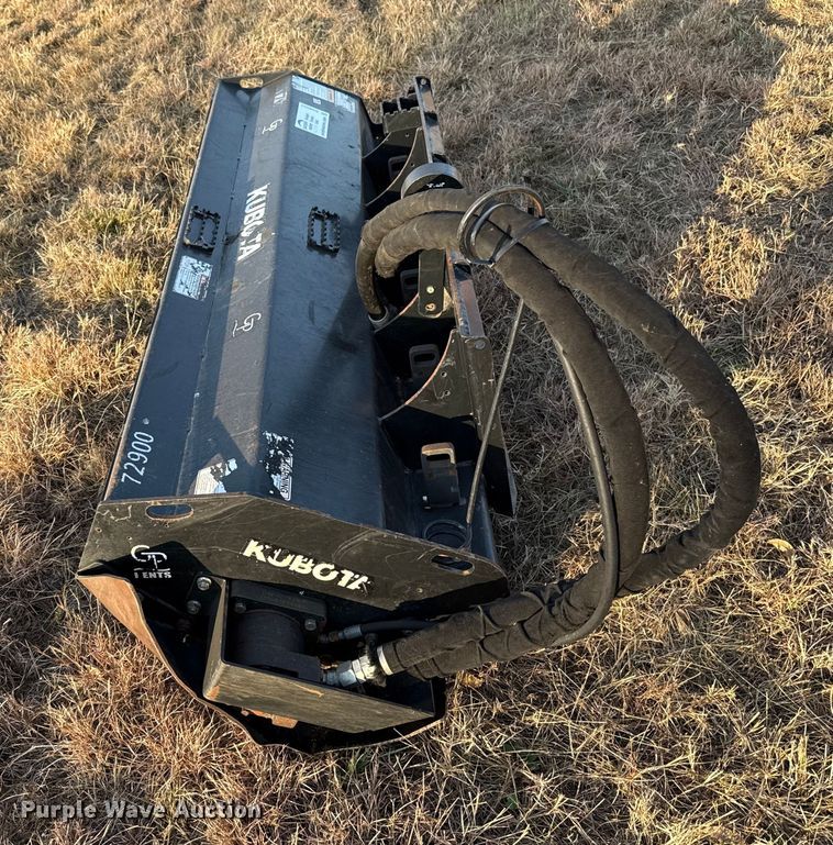 image for item DU6522 2020 Kubota SRT76 skid steer tiller