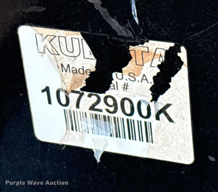 image for item DU6522 2020 Kubota SRT76 skid steer tiller