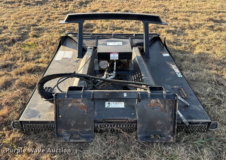 image for item DU6523 2023 Kubota SC6072 skid steer rotary mower