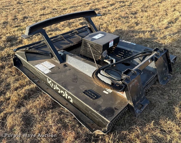 image for item DU6523 2023 Kubota SC6072 skid steer rotary mower