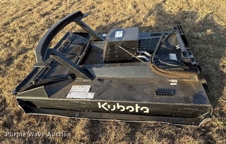 image for item DU6523 2023 Kubota SC6072 skid steer rotary mower