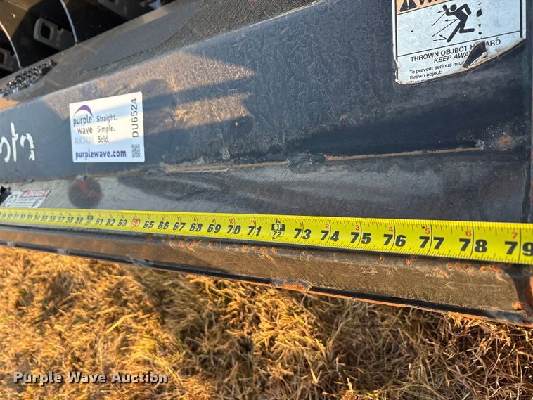 image for item DU6524 2022 Land pride LP AP -SR76 skid steer tiller