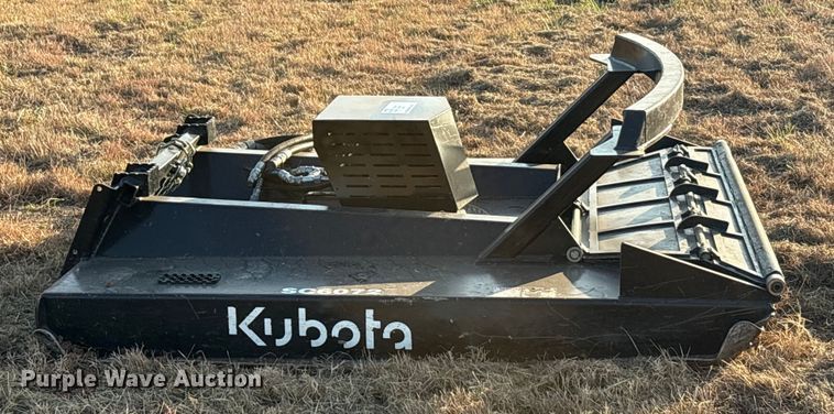 image for item DU6525 2024 Kubota  SC6072 skid steer rotary mower