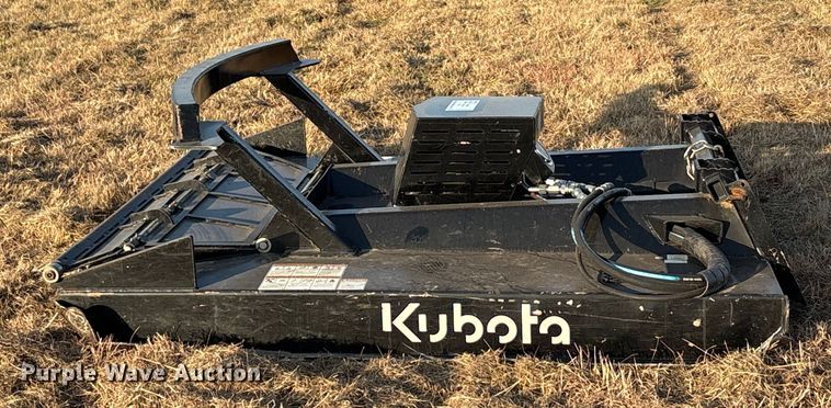 image for item DU6525 2024 Kubota  SC6072 skid steer rotary mower