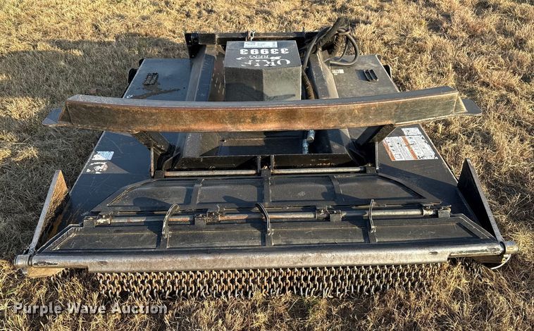 image for item DU6526 2023 Kubota SC6072 skid steer rotary mower