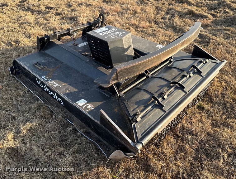 image for item DU6526 2023 Kubota SC6072 skid steer rotary mower