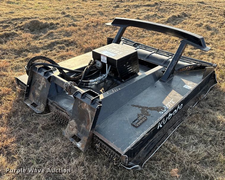 image for item DU6526 2023 Kubota SC6072 skid steer rotary mower